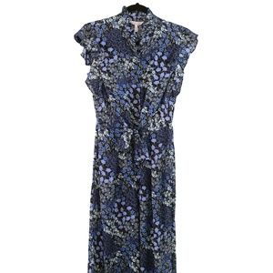 Rebecca Taylor Ava Floral Print Silk Maxi Jumpsuit